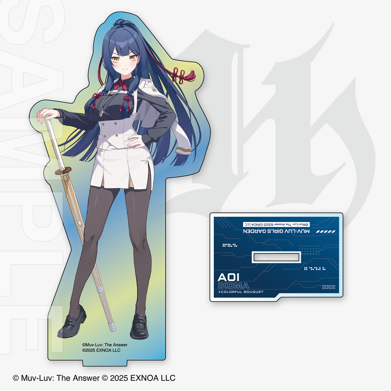 C107｜2次販売］『マブラヴ ガールズガーデン』オーロラアクリル