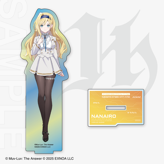 ［C107｜2次販売］『マブラヴ ガールズガーデン』オーロラアクリルスタンド「鳴滝七彩」