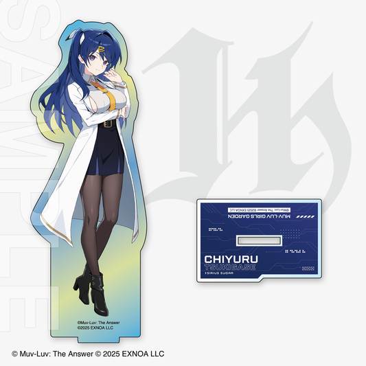 ［C107｜2次販売］『マブラヴ ガールズガーデン』オーロラアクリルスタンド「月ヶ瀬ちゆる」