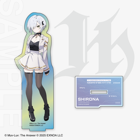 ［C107｜2次販売］『マブラヴ ガールズガーデン』オーロラアクリルスタンド「一条白奈」