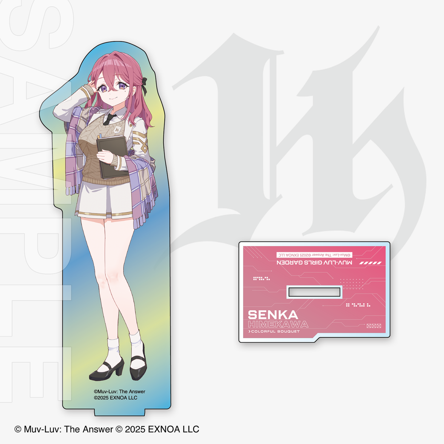 ［C107｜2次販売］『マブラヴ ガールズガーデン』オーロラアクリルスタンド「姫川泉花」