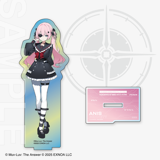 ［C107｜2次販売］『マブラヴ ガールズガーデン』オーロラアクリルスタンド「アニス・ベネット」