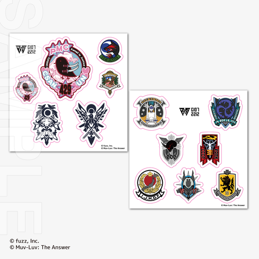 【C107】マブラヴシリーズステッカーセット